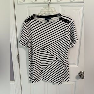 Karen Scott short sleeve shirt